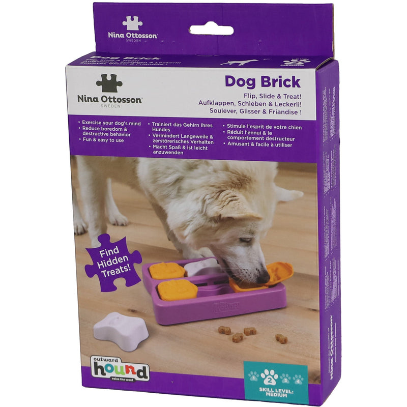 Hondenspeelgoed Nina ottosson hondenspel dog brick small