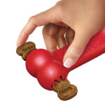 Hondenspeelgoed Kong hond goodie bone rood small