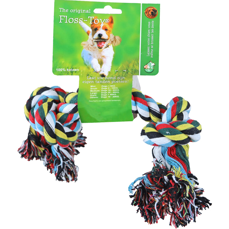 Honden speelgoed Floss Toy,s Small/Medium/Large gekleurd