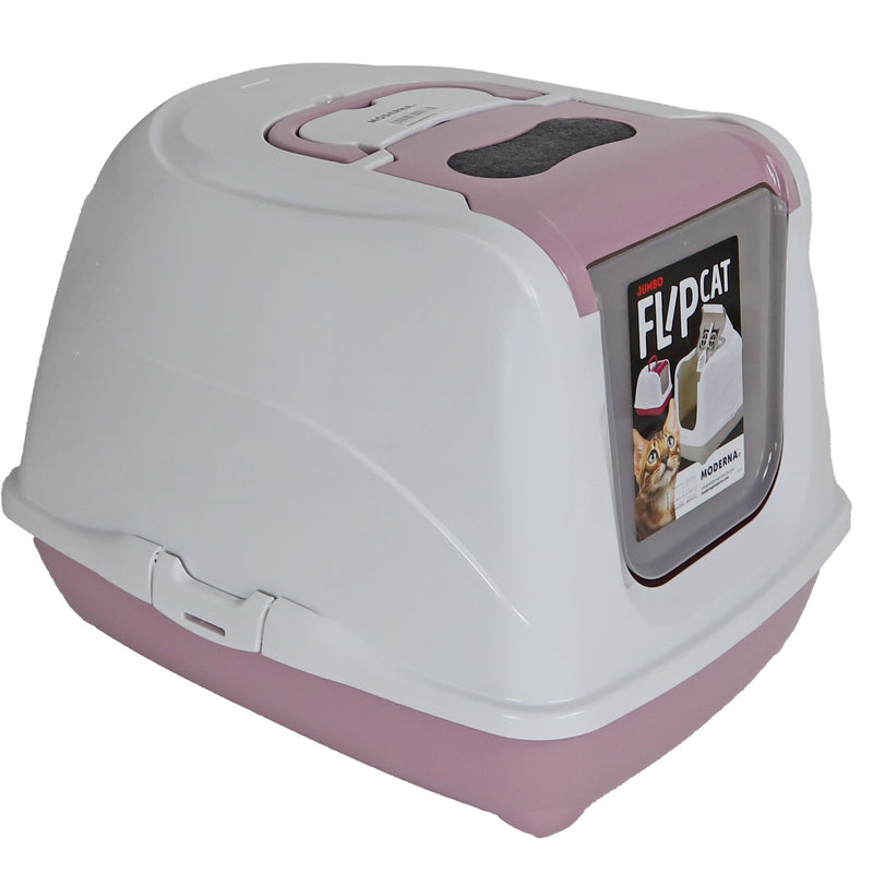 Kattenbak Moderna kattentoilet Flip Cat jumbo 57 cm, soft lila