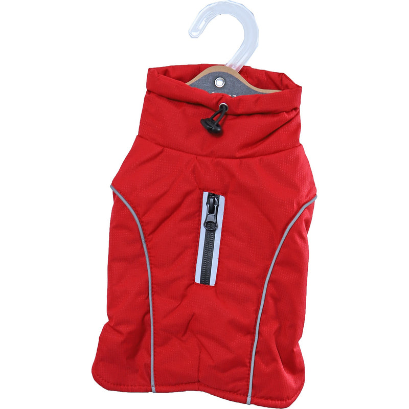 Honden jassen Boony hondenjas luxury waterproof rood