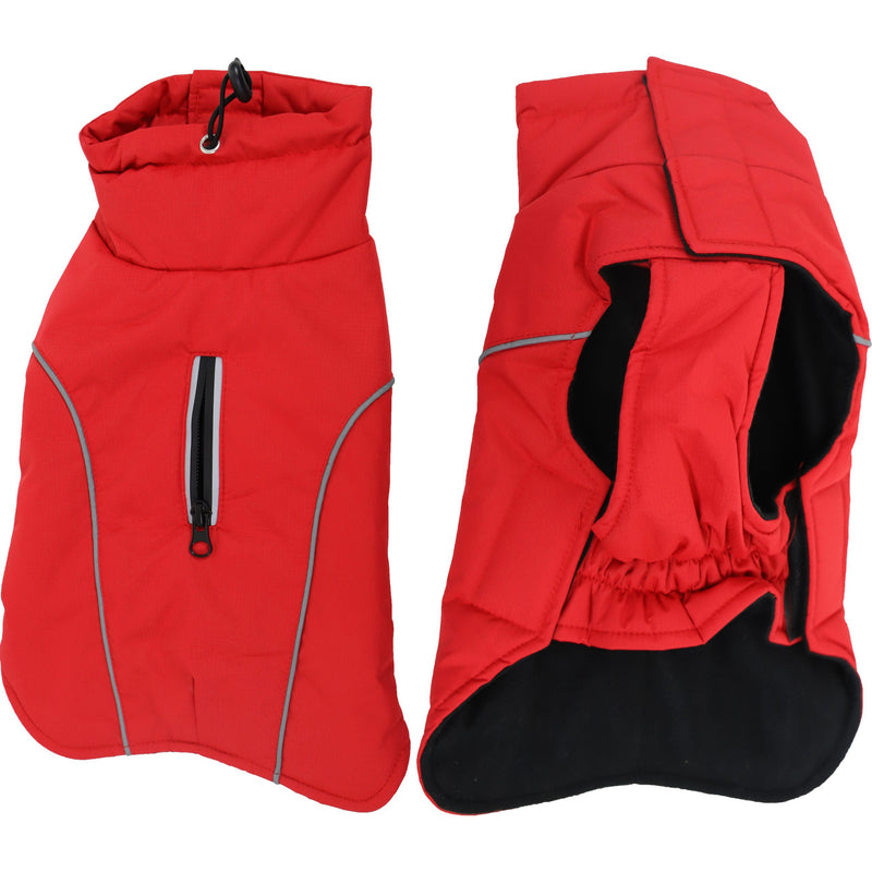 Honden jassen Boony hondenjas luxury waterproof rood