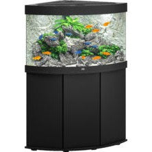 Aquarium Juwel aquarium Trigon 350 LED met filter, zwart.