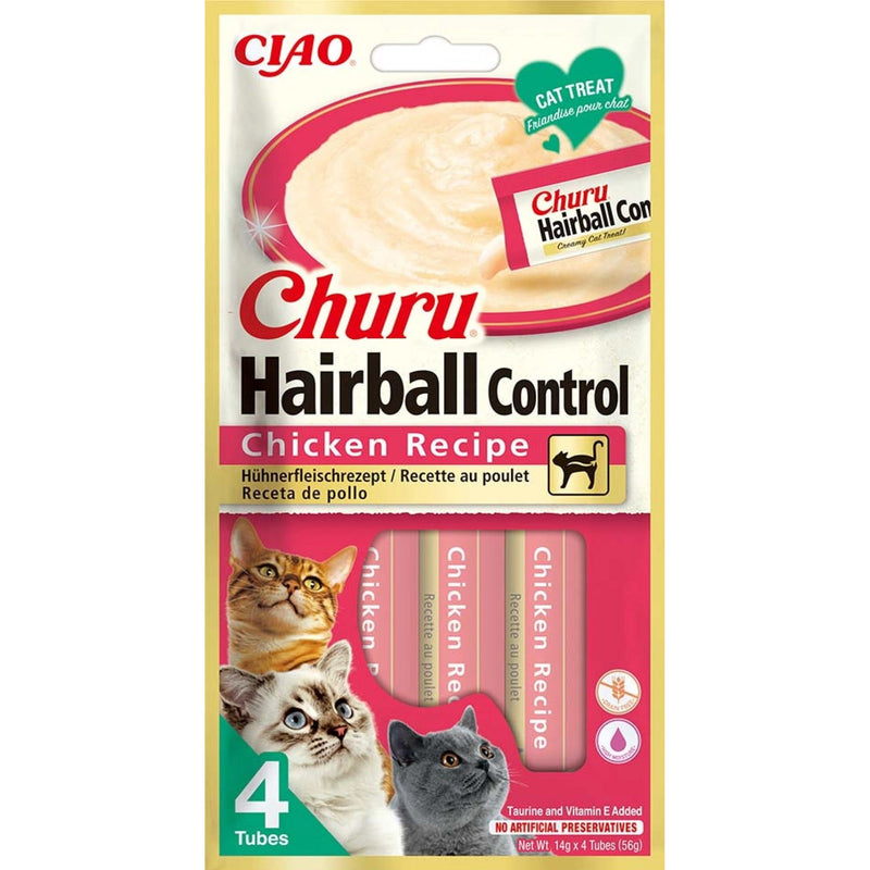 Katten snoepjes Churu Hairball Kip