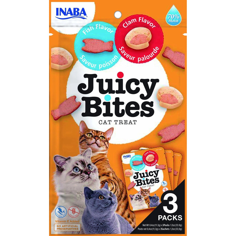 Katten snoepjes Juicy Bites Vis en mossel