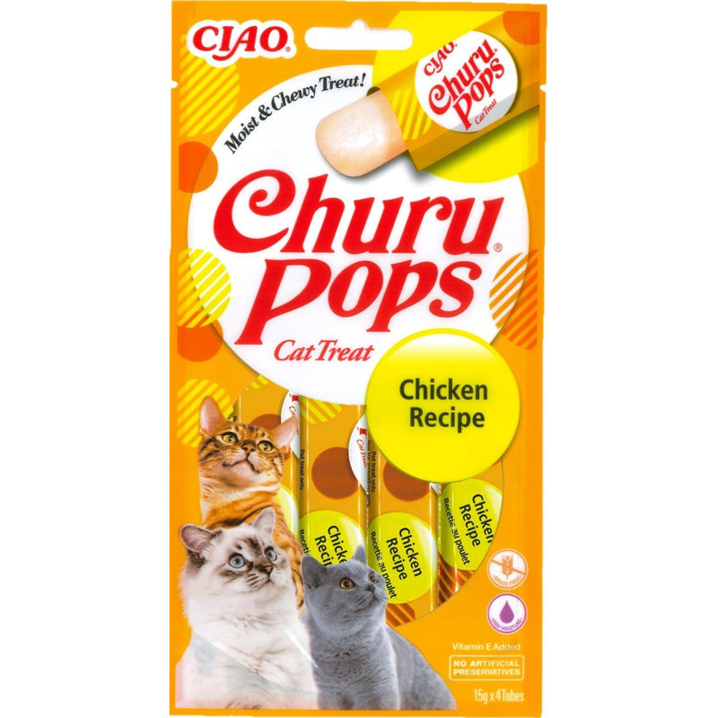 Katten snoepjes Churu Pops Kip