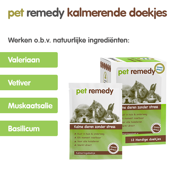 Pet Remedy Kalmerende Doekjes 12st