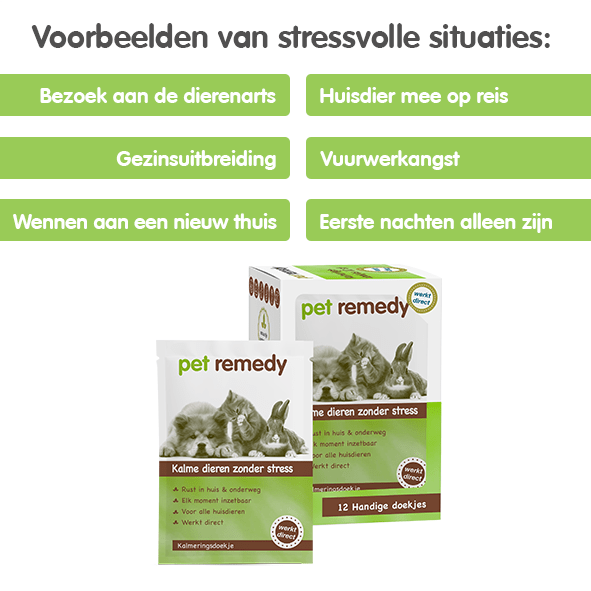 Pet Remedy Kalmerende Doekjes 12st