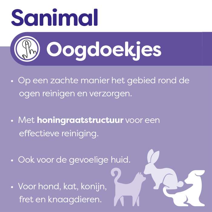 SANIMAL OOGDOEKJES