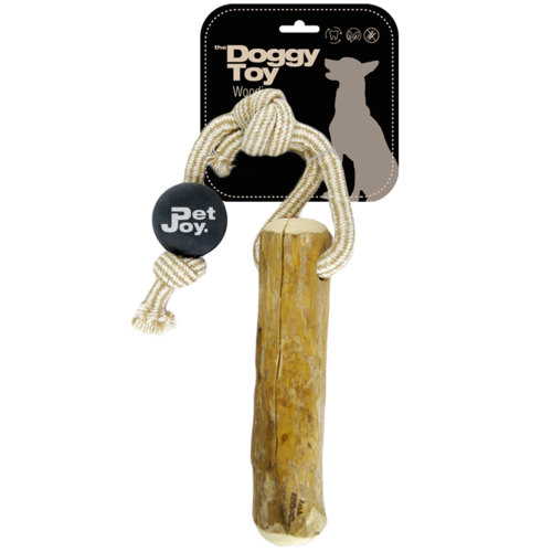 Hondenspeelgoed natuurlijk The DoggyToy Woodies dog boven de 20 kg