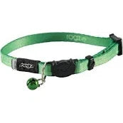 Katten halsband Kitten of volwassen   Catz AlleyCat Halsband  Lime