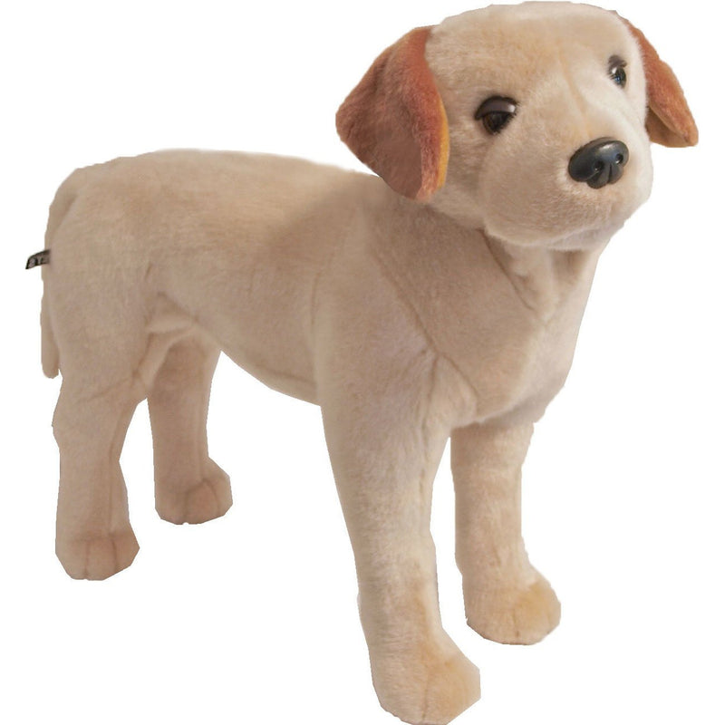 Boony 'Natural Decoration' pluche labrador blond 53 cm, staand.