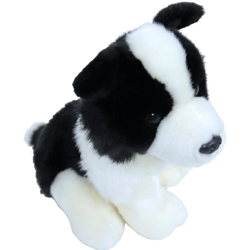 Boony 'Natural Decoration' pluche Border Collie 20 cm, zittend.