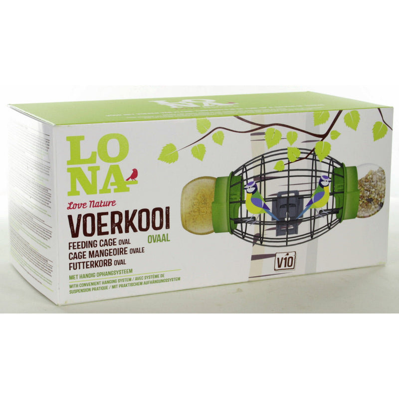 Vogelhuisje LONA Voerkooi V10 Ovaal