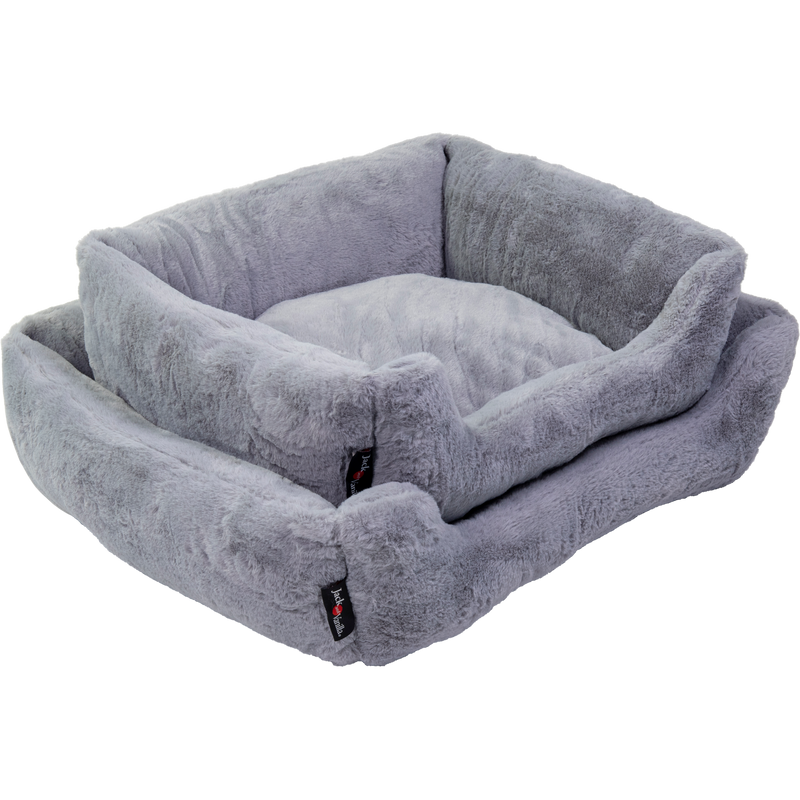 Softy  Sofa High Basket Licht Grijs